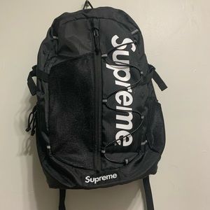2019 supreme 17ss Backpack Waterproof Box Logo Bag
